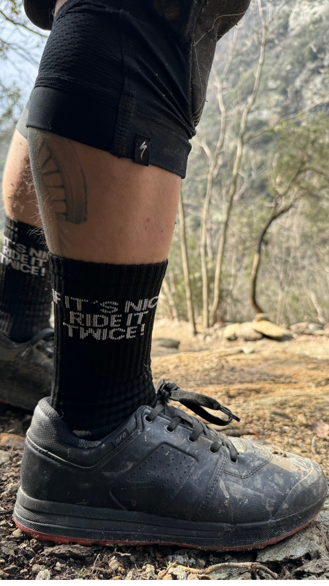 Trailhunter If it’s nice MTB Crew-Socken 3 Pack