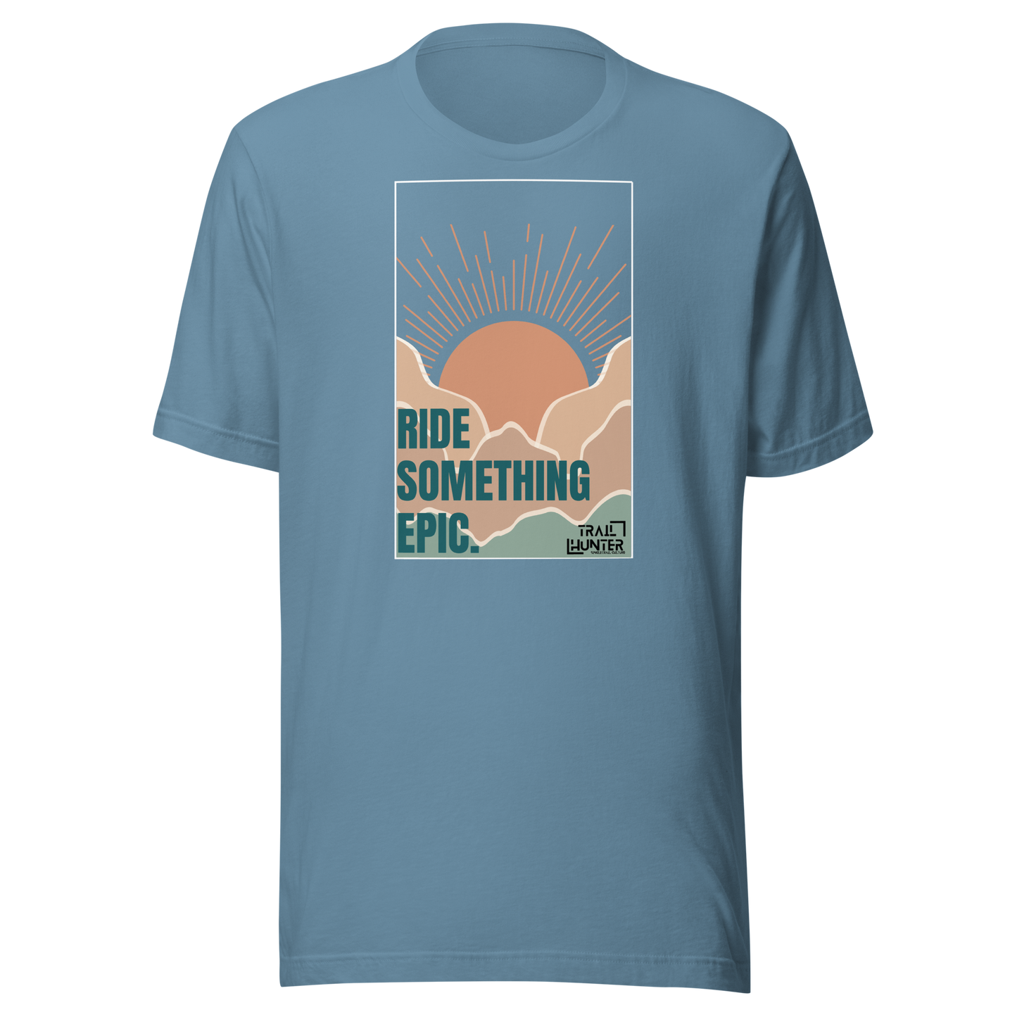 Ride Something Epic Organic Herren T-Shirt