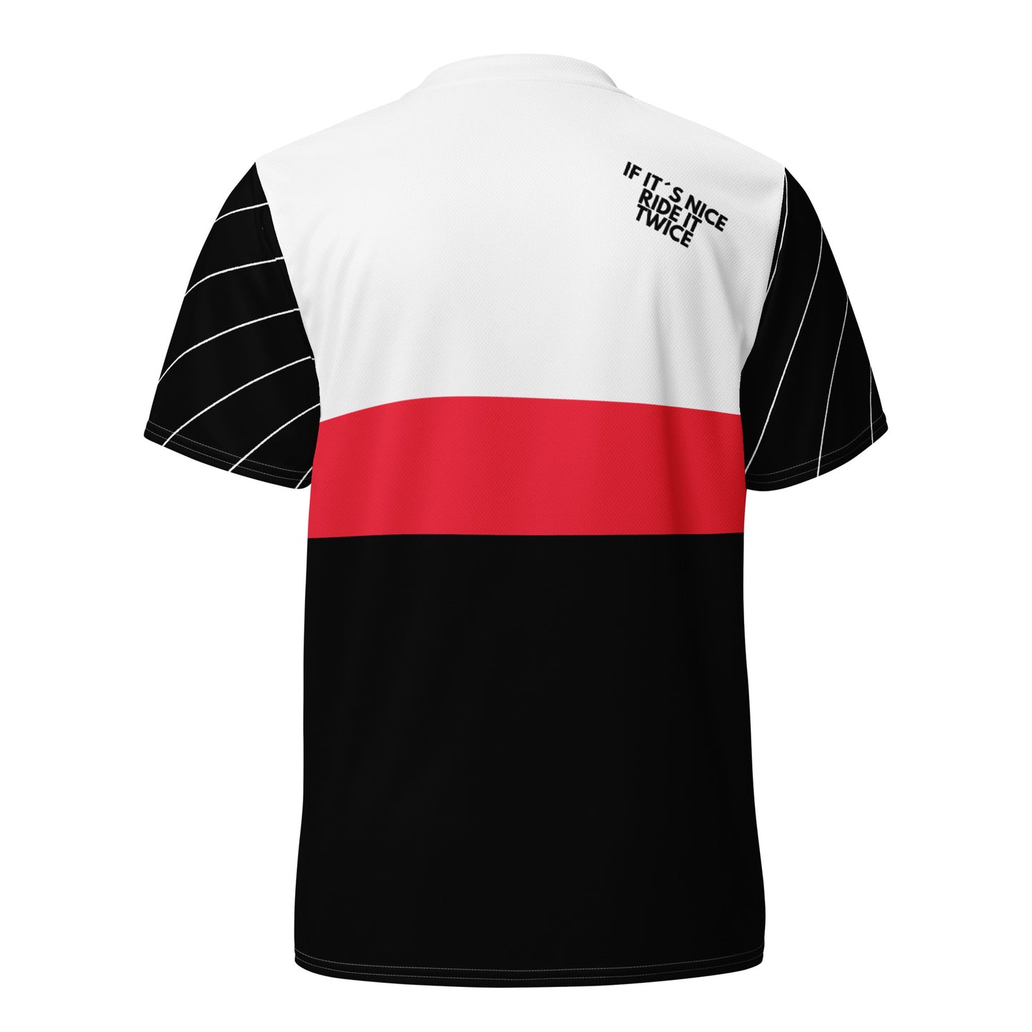 Trailhunter MTB Downhill Enduro Jersey , black white red