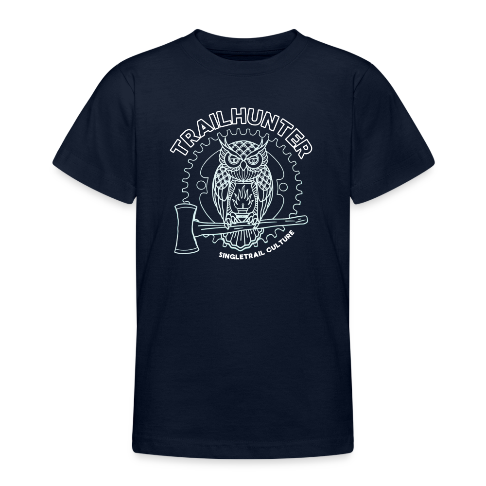 Eule Teenager T-Shirt - Navy