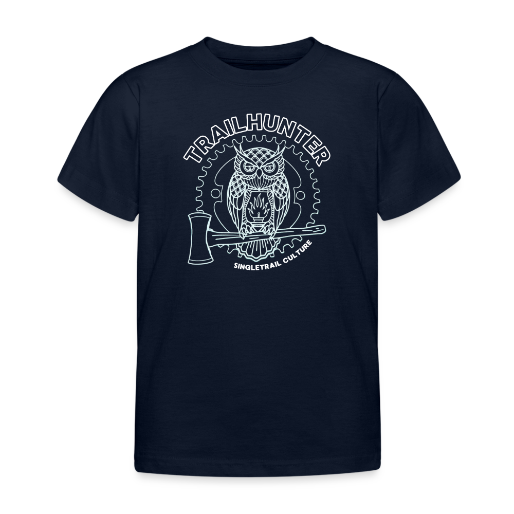 Eule Kinder T-Shirt - Navy