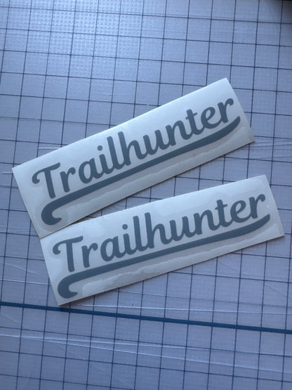 Trailhunter Schriftzug Sticker  2Stück