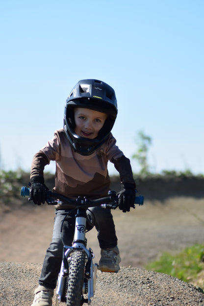 Trailhunter MTB Kinder Trikot Olivegrün ,KINDERGRÖßEN