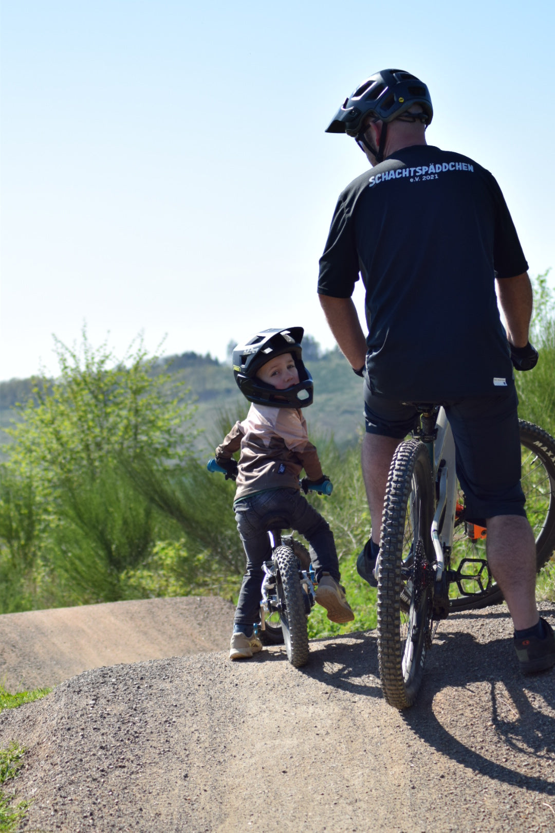Trailhunter MTB Kinder Trikot Olivegrün ,KINDERGRÖßEN