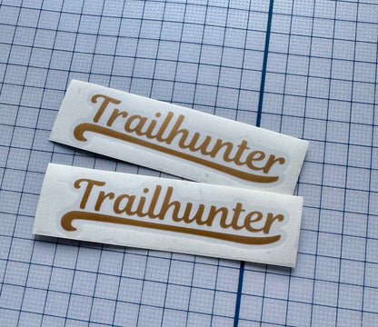 Trailhunter Schriftzug Sticker  2Stück