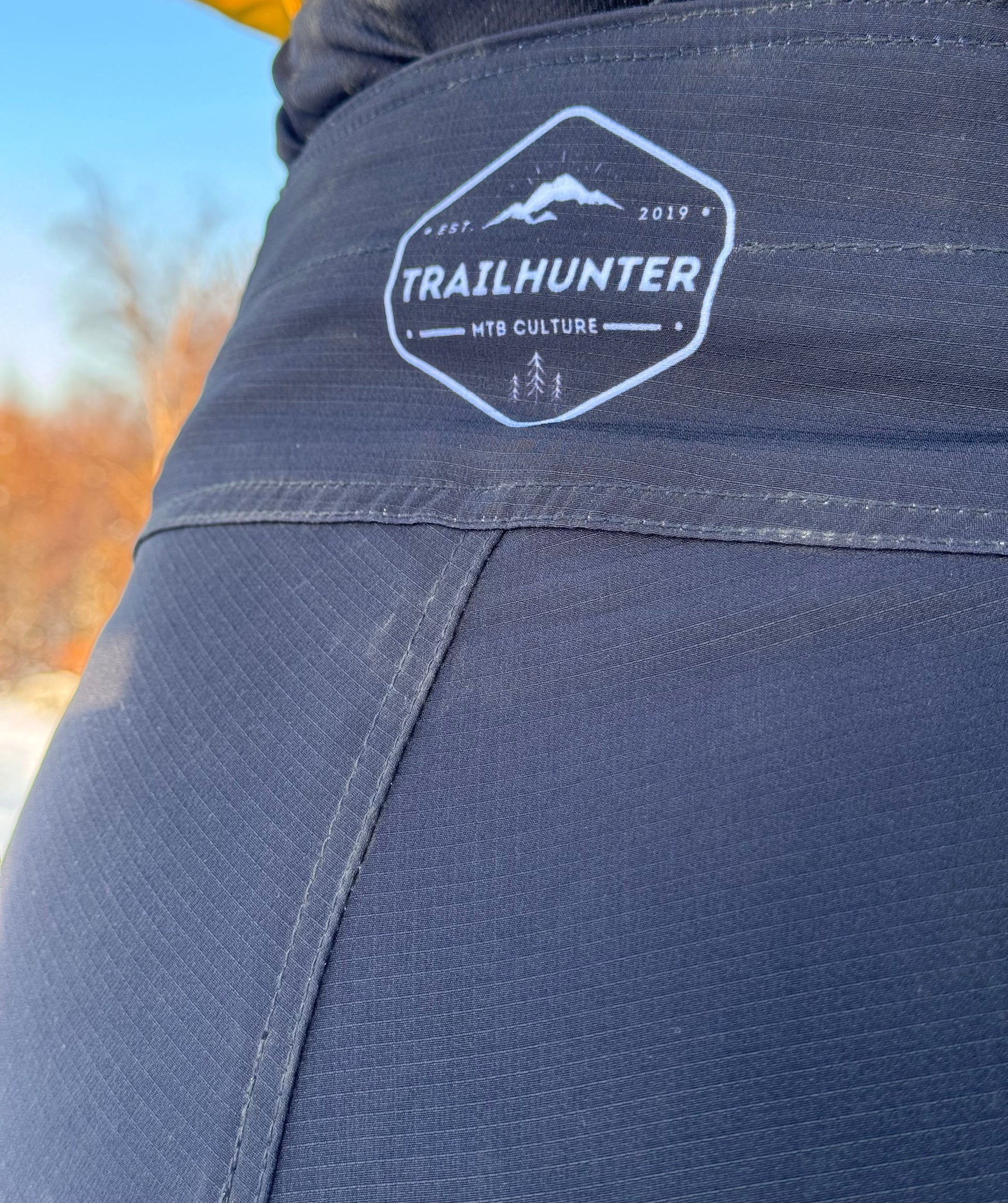 Trailhunter , trailpants, Fahrradhose, schwarz , lang bikepants, mtbhose, downhill, trailpark 