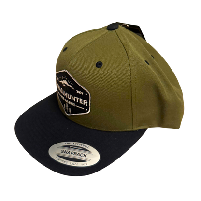 Trailhunter MTB Badge Classic Snapback  Olivegrün