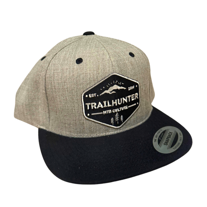 Trailhunter MTB Badge Classic Snapback Grey