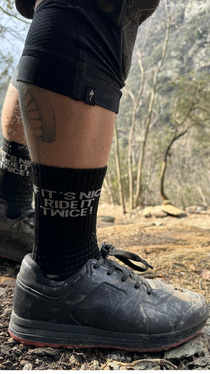 Trailhunter If it’s nice MTB Crew-Socken