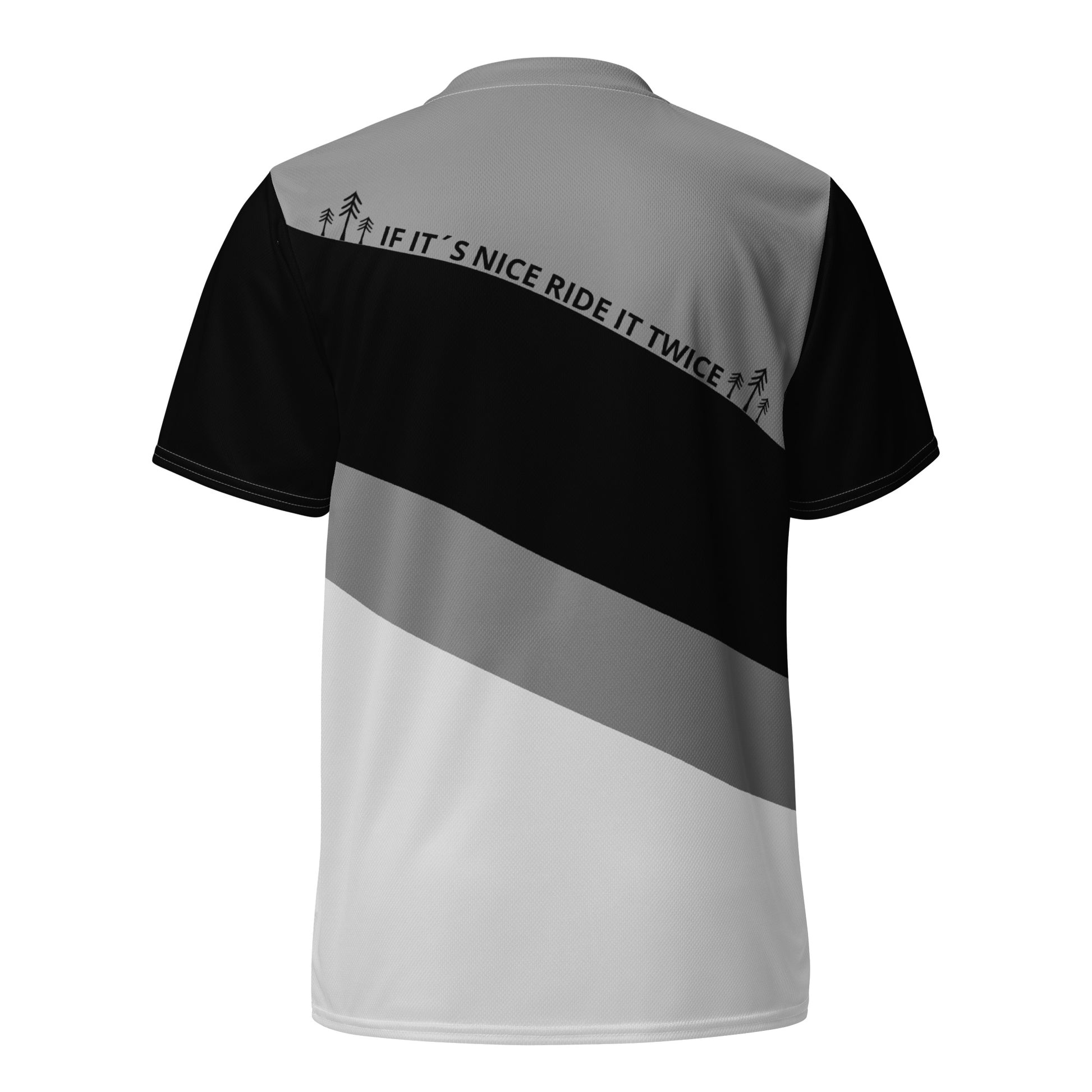 fahrradtrikot mountainbike MTB Trikot grey SW STRIPES , Kurzarm – Trailhunter-Culture
