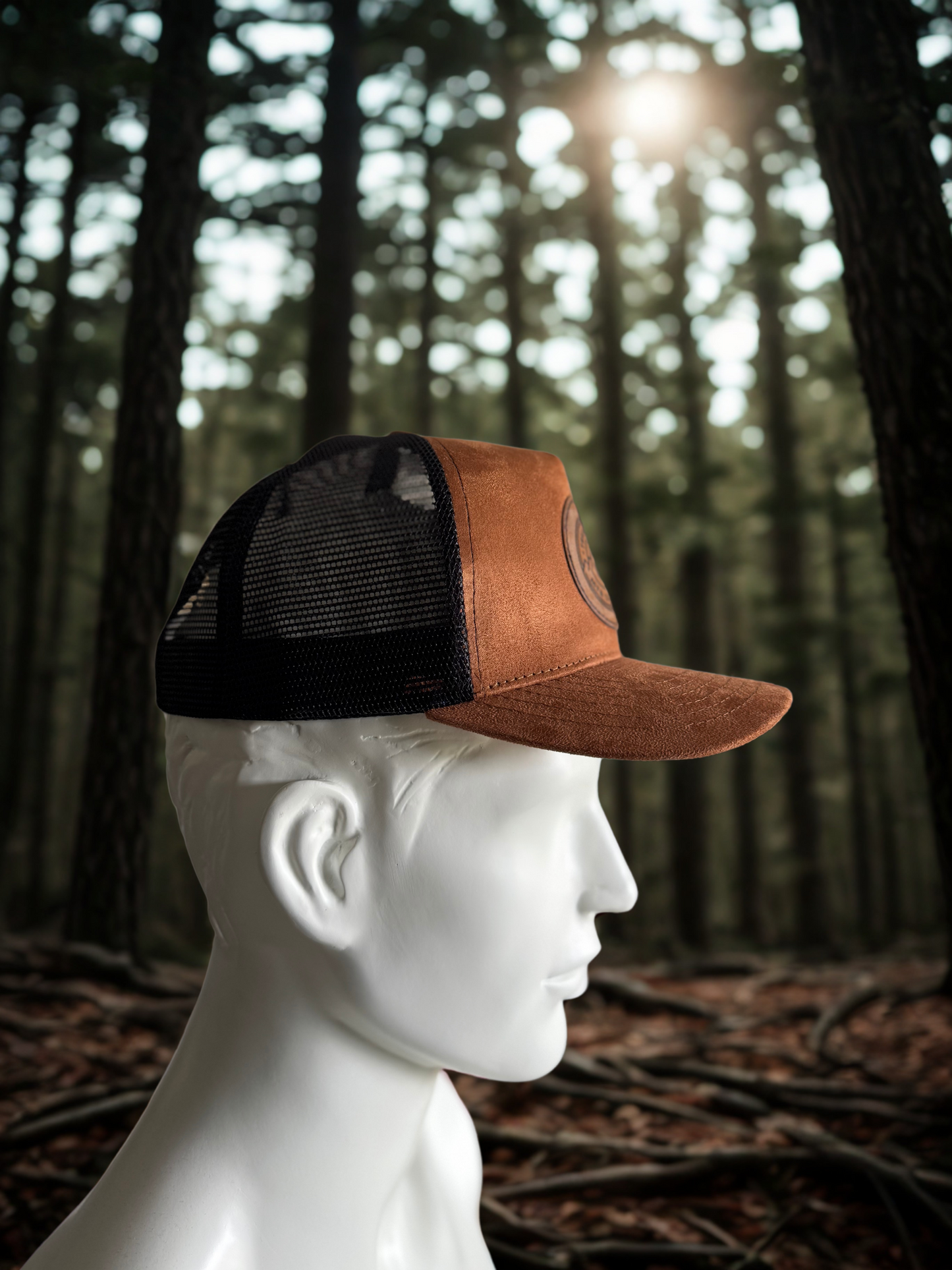 Trailhunter Retro Trucker Cap – Wildleder-Look