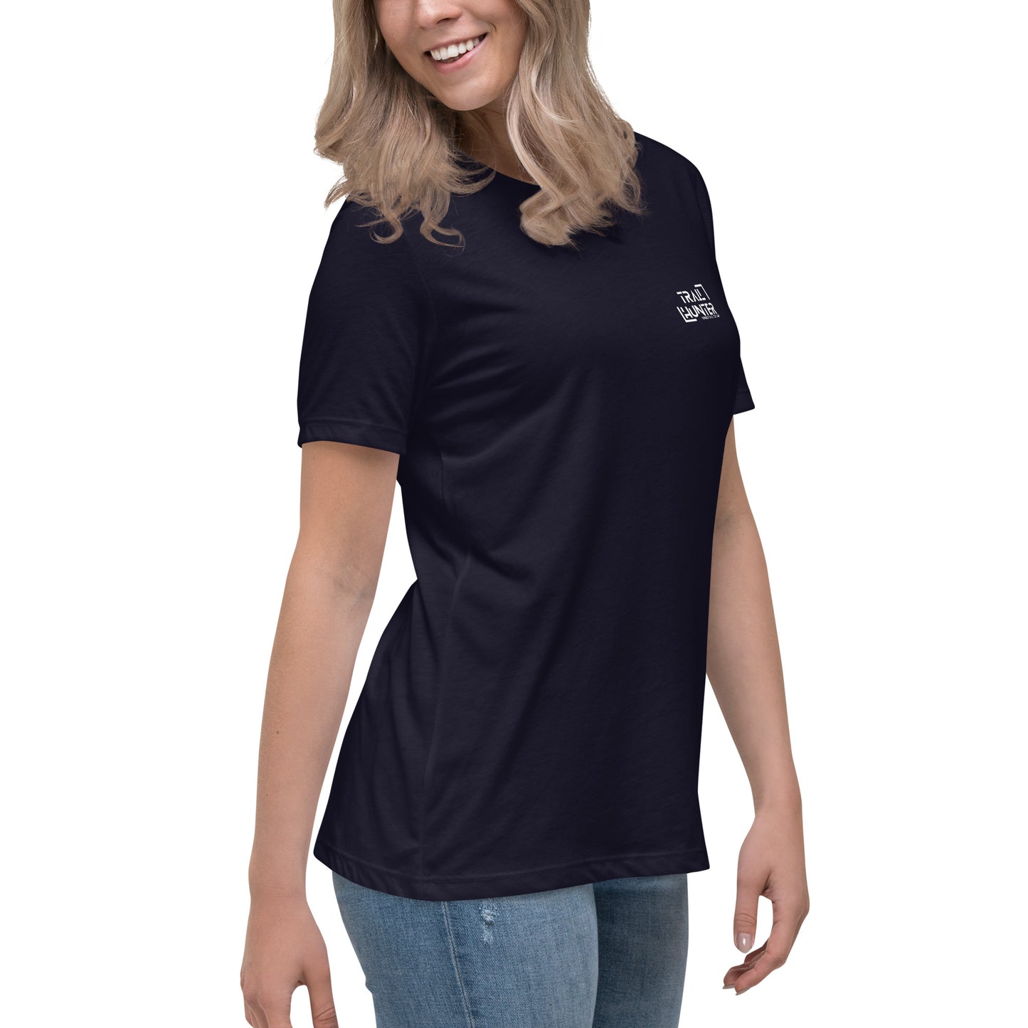 Trailhunter womens Mtb t-Shirt navy blue 