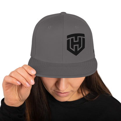 TH 2 Snapback-Cap black