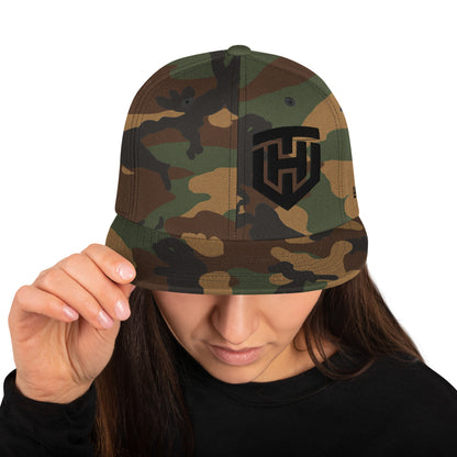 TH 2 Snapback-Cap black