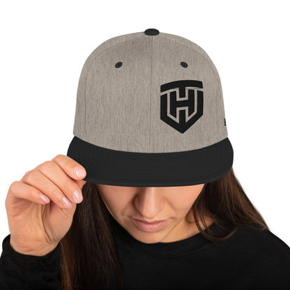 TH 2 Snapback-Cap black