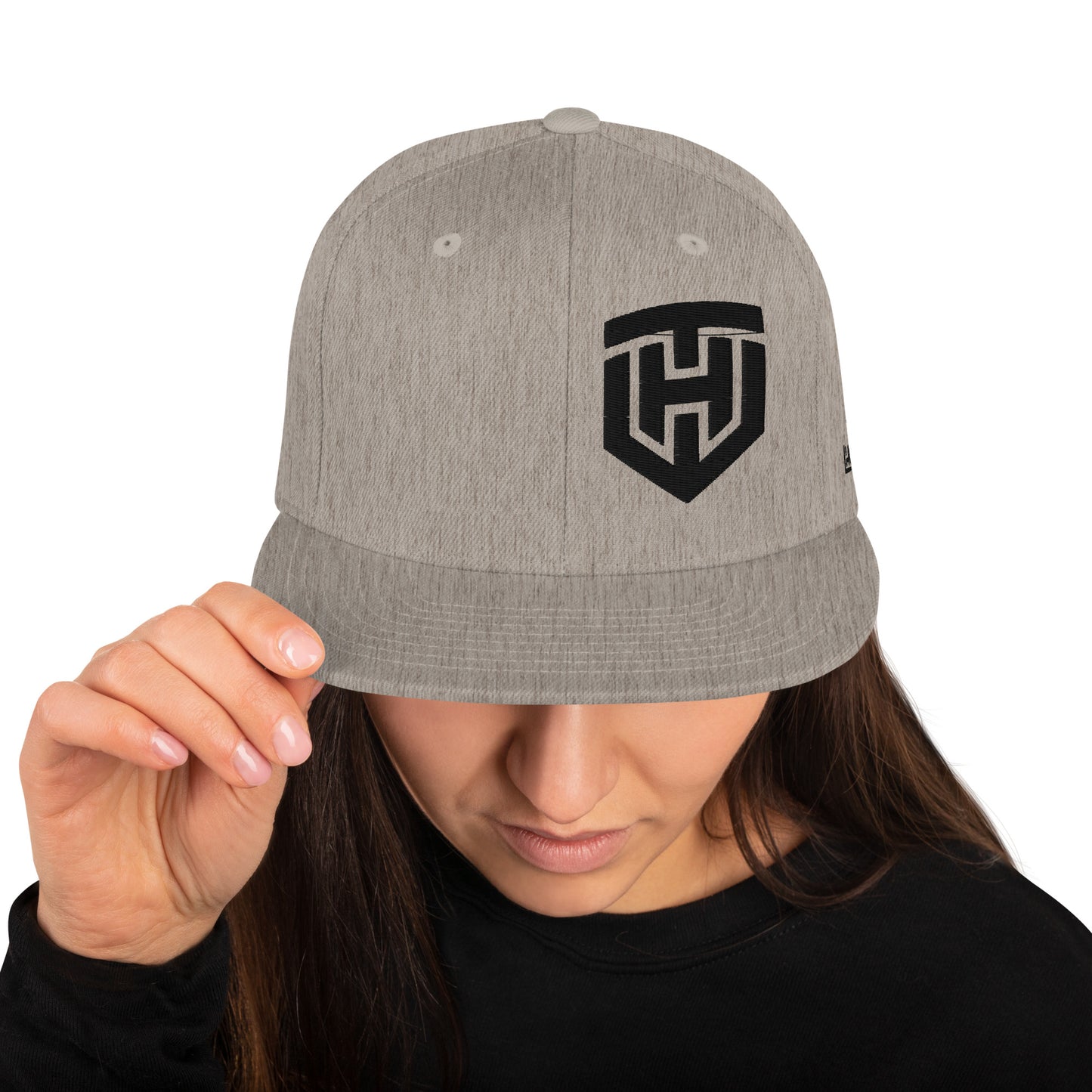 TH 2 Snapback-Cap black