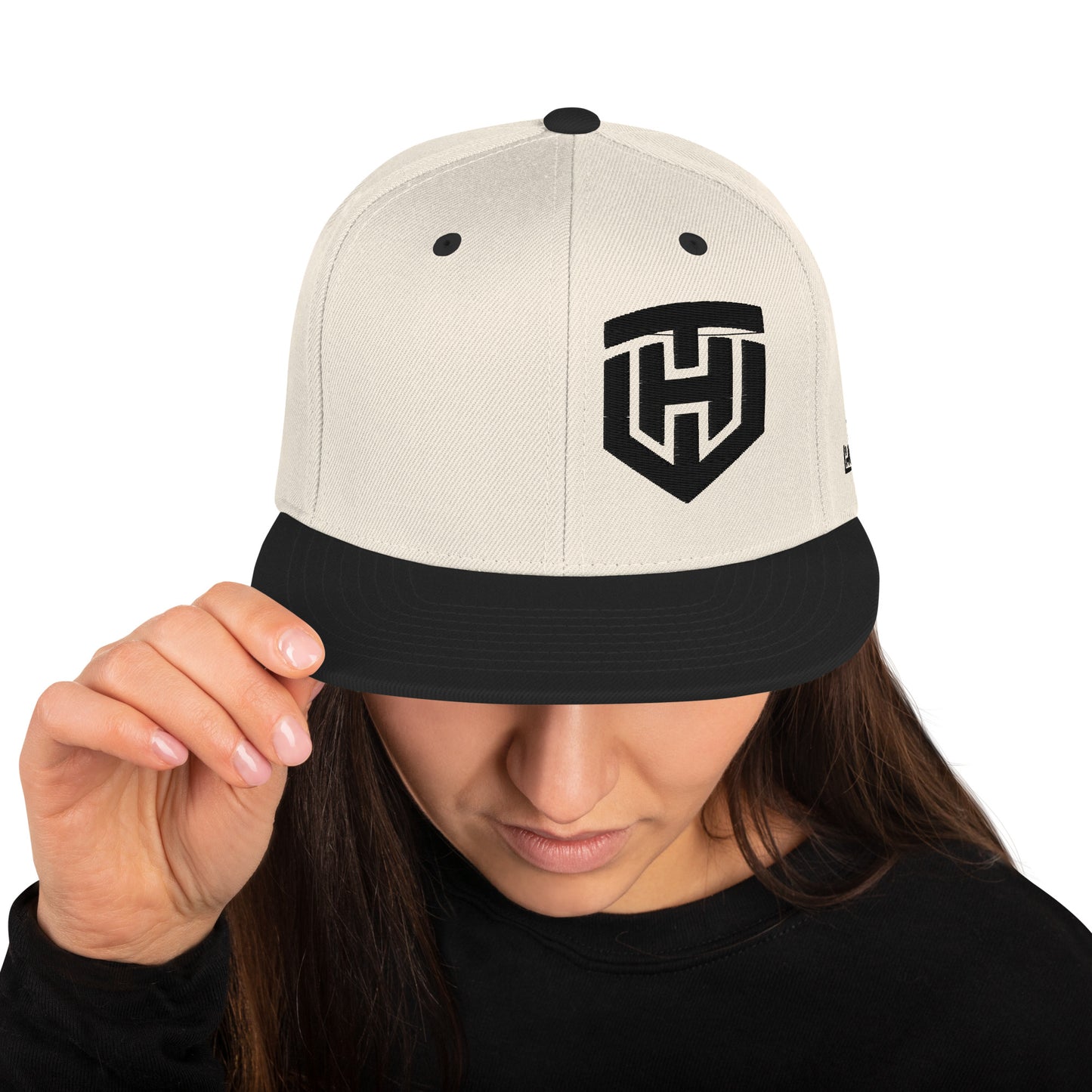 TH 2 Snapback-Cap black