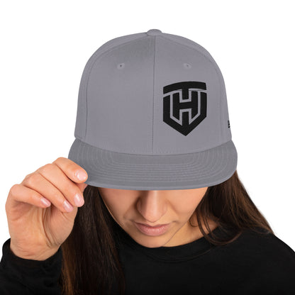 TH 2 Snapback-Cap black