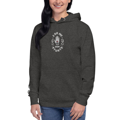 Do my own stunts bestickter Unisex-Kapuzenpullover