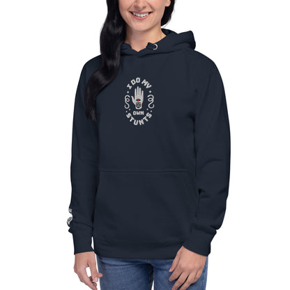 Do my own stunts bestickter Unisex-Kapuzenpullover