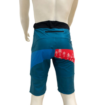 Trailhunter MTB Shorts blau UNISEX