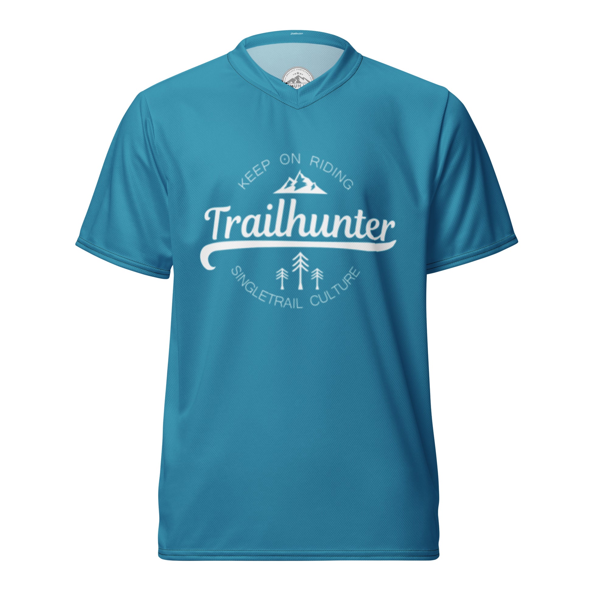 Trailhunter_Original_Recyceltes_Unisex-Trikot, kurzarmtrikot ,hellblau 